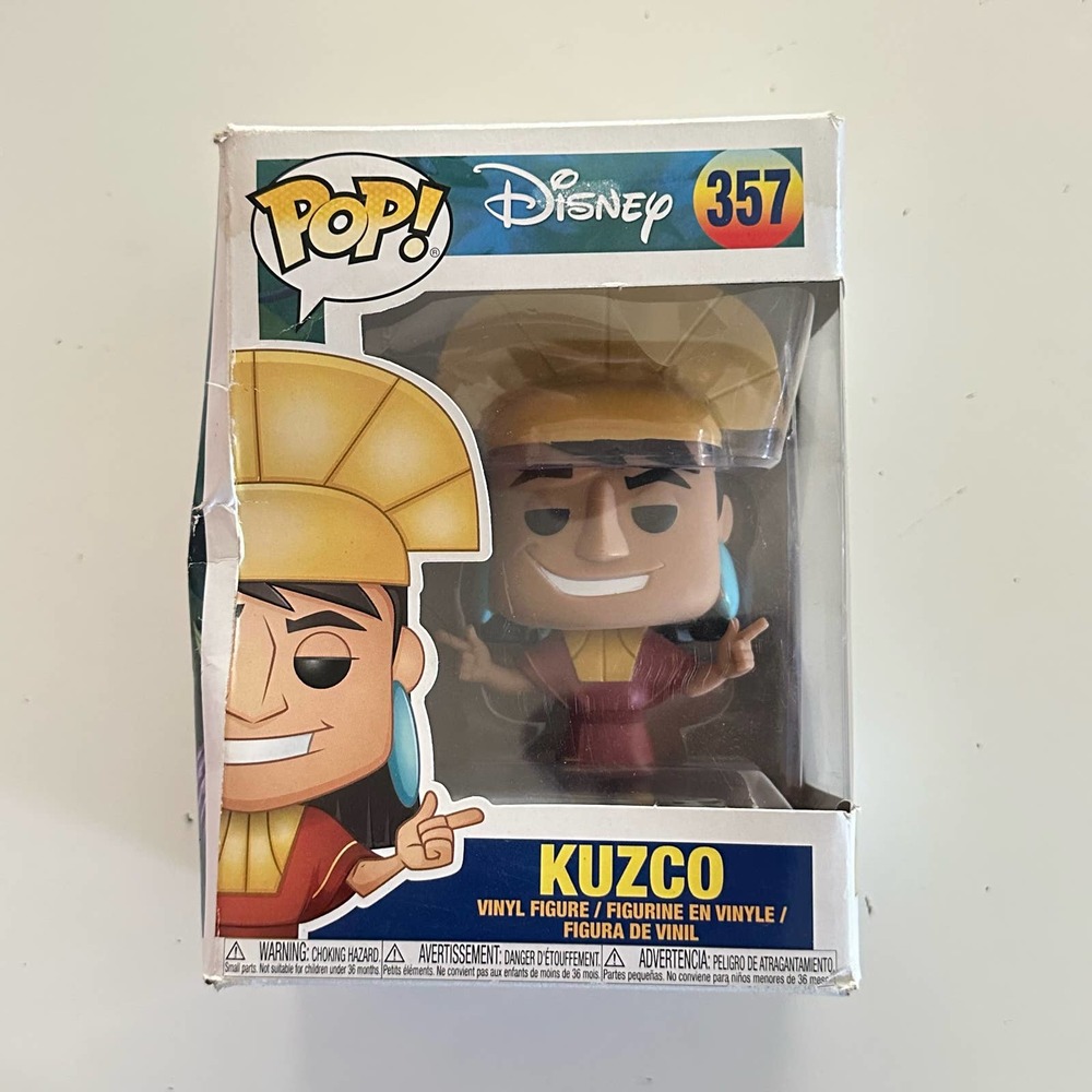 Funko POP! Disney Emperor's New Groove Kuzco #357 Damaged box
